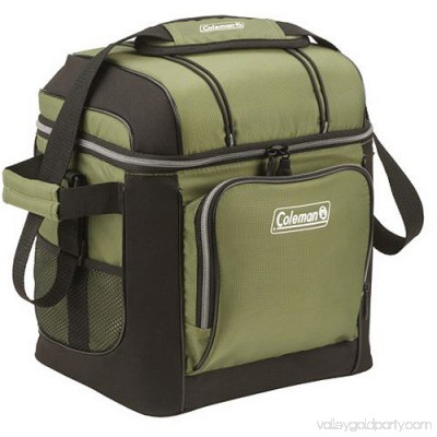 Coleman 30-Can Soft Cooler with Removable Liner, Green 551865142